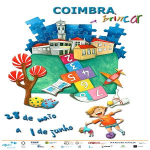 Cartaz Coimbra a Brincar